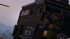 Ontario Provincial Police Tactical Armored Vehicle