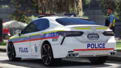 New General Duties livery on a Toyota Camry