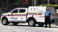 New General Duties livery on a WAPOL Ford Ranger