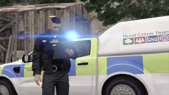 Rural Policing Unit conducting an Investigation