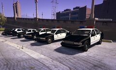 90s LAPD Units Outside Headquarters 1