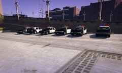 90s LAPD Units Outside Headquarters 2