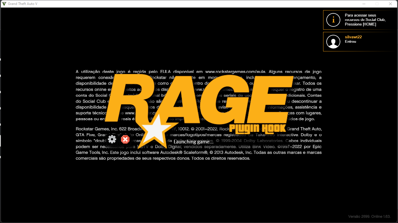 VERSION 2699.16 LAUCHING GAME VIA STEAM LOOPING