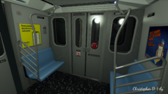 GTA5 R179 Subway Train MTA Img9