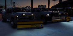 Front View - Plow Trucks