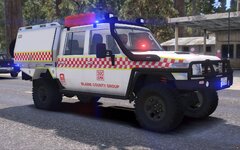 Country Fire Authority 79 Series Land Cruiser #1