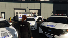 NYPD Female Detective 3 Back