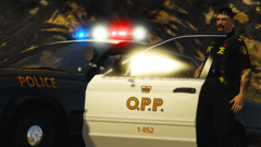 2011 Ontario Provincial Police Crown Victoria