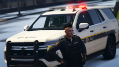 Canadian Border Services Agency 2021 Tahoe