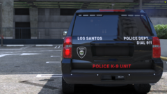 2020 LSPD K-9 Chevrolet Tahoe