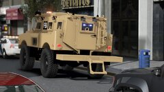 FBI Mrap in NYC