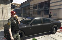 Bullet holes, coffee and trailing blood. Another LS Day.