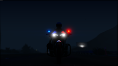 Stalking through the night.