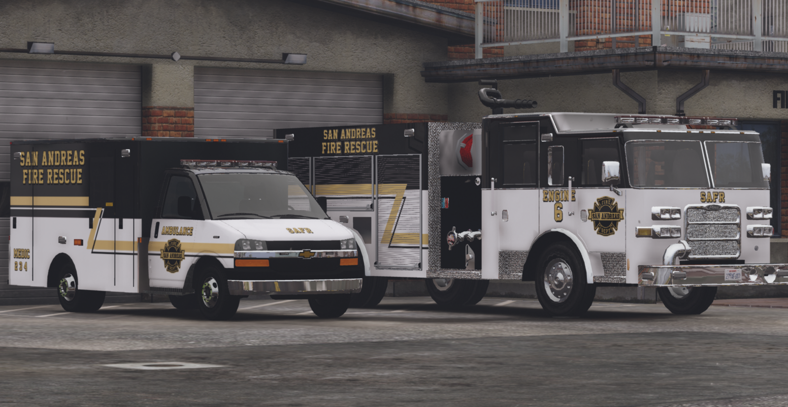 WIP | San Andreas Fire Rescue Pack