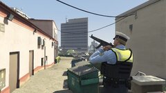 German officer investigating reports of an armed gunman