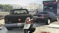 US marshals in a gunfight with a gun trying to intercept a prisoner [2/2]