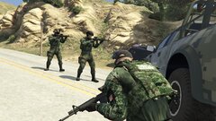 Mexican army in a gunfight with cartels [1/2]