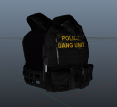 Police Gang Unit yellow mcb 13