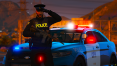 Ontario Provincial Police Ford Taurus