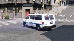 NYC MTA Police Ford E 350