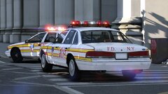 1997 FDNY Ford Crown Victoria - EMS Car