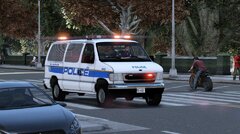 NYC MTA 1998 Ford E Passenger Van