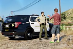 An alleged scam at a roadside vendor caught the attention of the LSCSD.