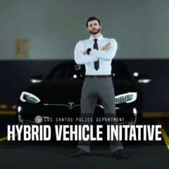 Los Santos Police Department Introduces Hybrid Vehicle Initiative.