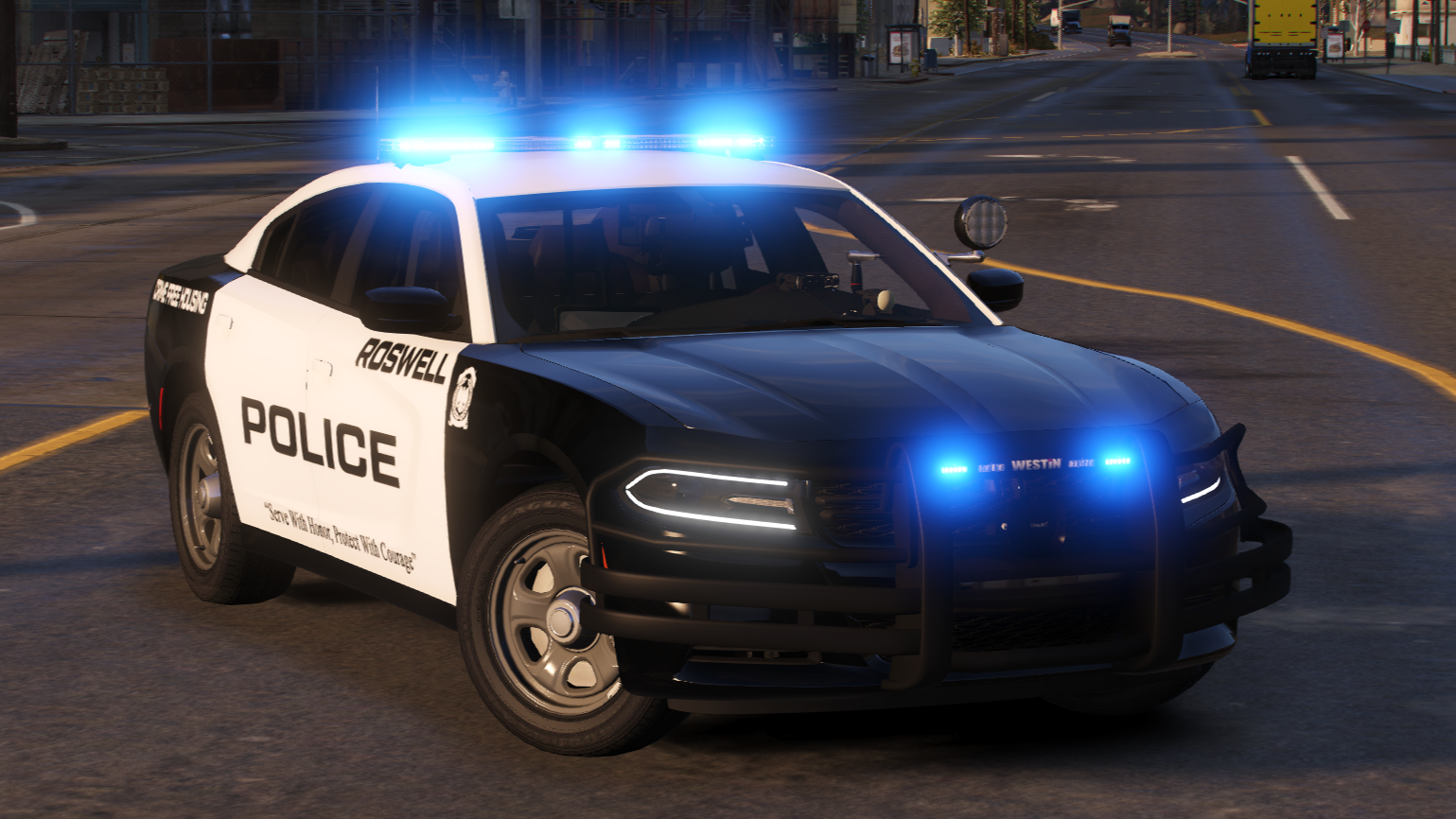 RPD Black and White Charger - GTA V Galleries - LCPDFR.com