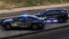 Fulton County Sheriff's Deputies showing off