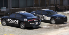 FoCo PD and SO hanging out up in Sandy Springs