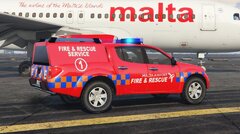 Malta Airport Fire