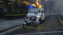 Malta Police Tow Truck and BMW Bike