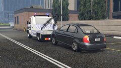 Malta Police Tow Truck