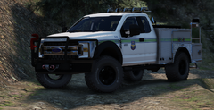 USAF Wildland Fire - Ford F-350 Skeeter Brush