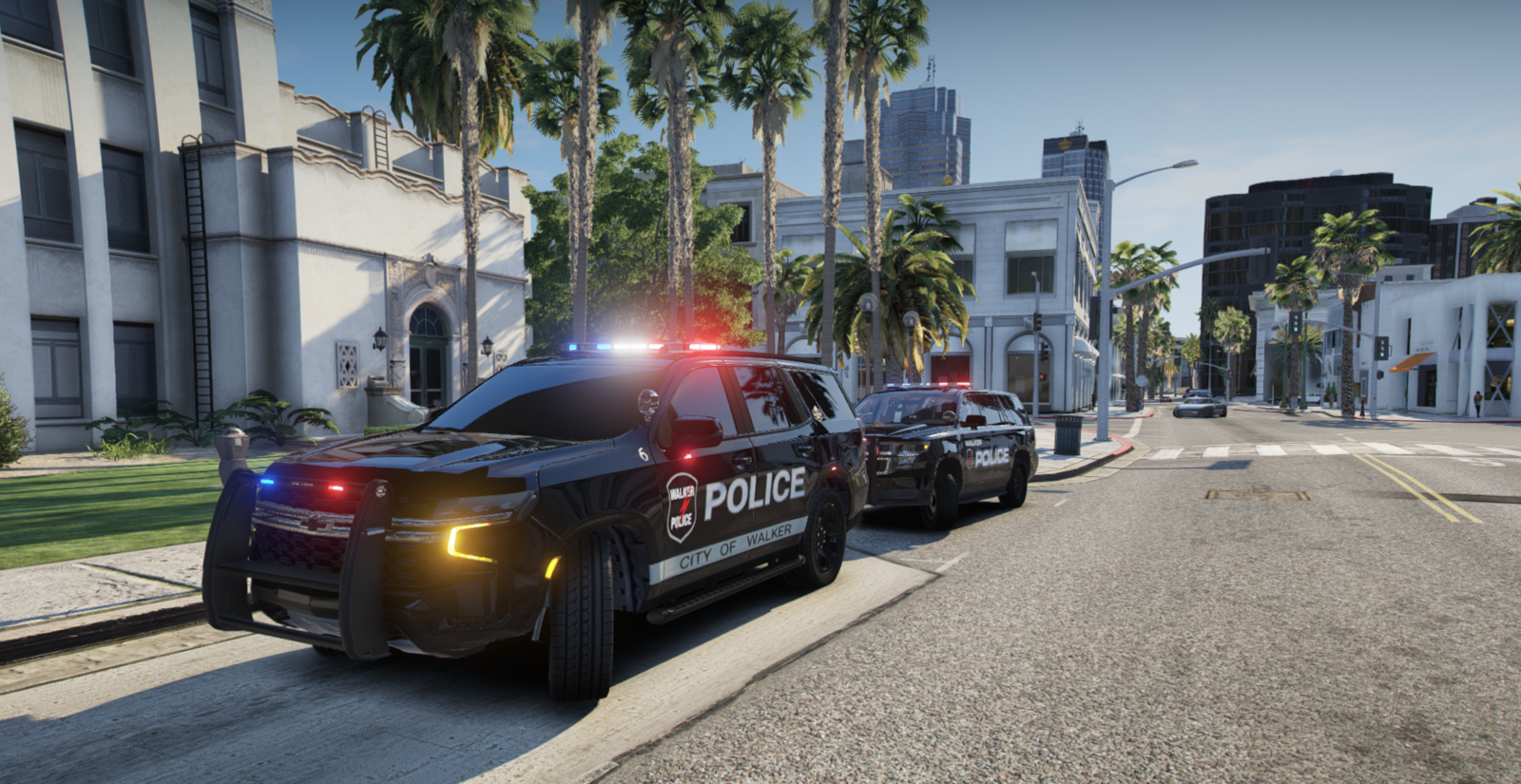 Walker Police Marked Units Light Showcase