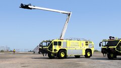 Old & New PAPD Oshkosh Striker - Airport Fire Response Vehicles.