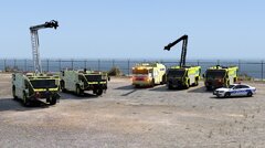 Old & New PAPD Oshkosh Striker - Airport Fire Response Vehicles.
