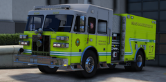 Miami-Dade Fire Rescue HazMat Engine 17 - Sutphen Monarch