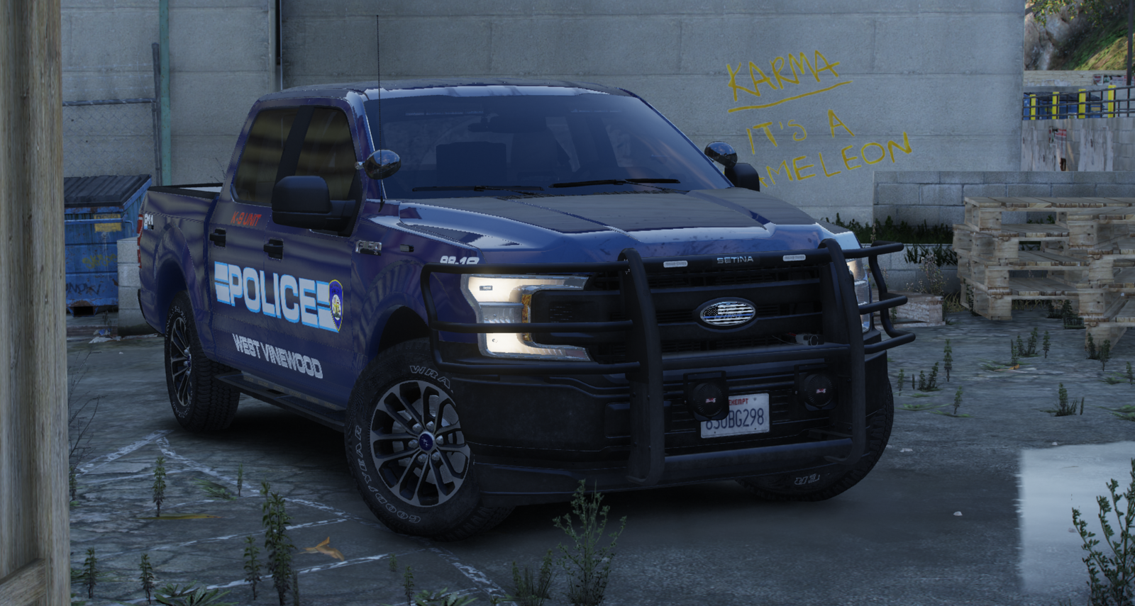 West Vinewood Police Department K9 Unit - Ford F-150 - GTA V Galleries ...