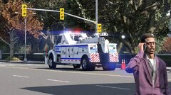 2007 NYPD Sterling Large Tow Truck