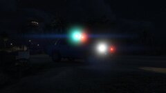 Cayo Perico PD responding to a late night call