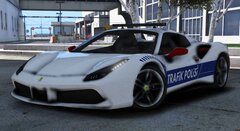 Ferrari 488 - Trafik Polisi
