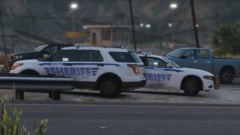 BCSO sitting on Route 13