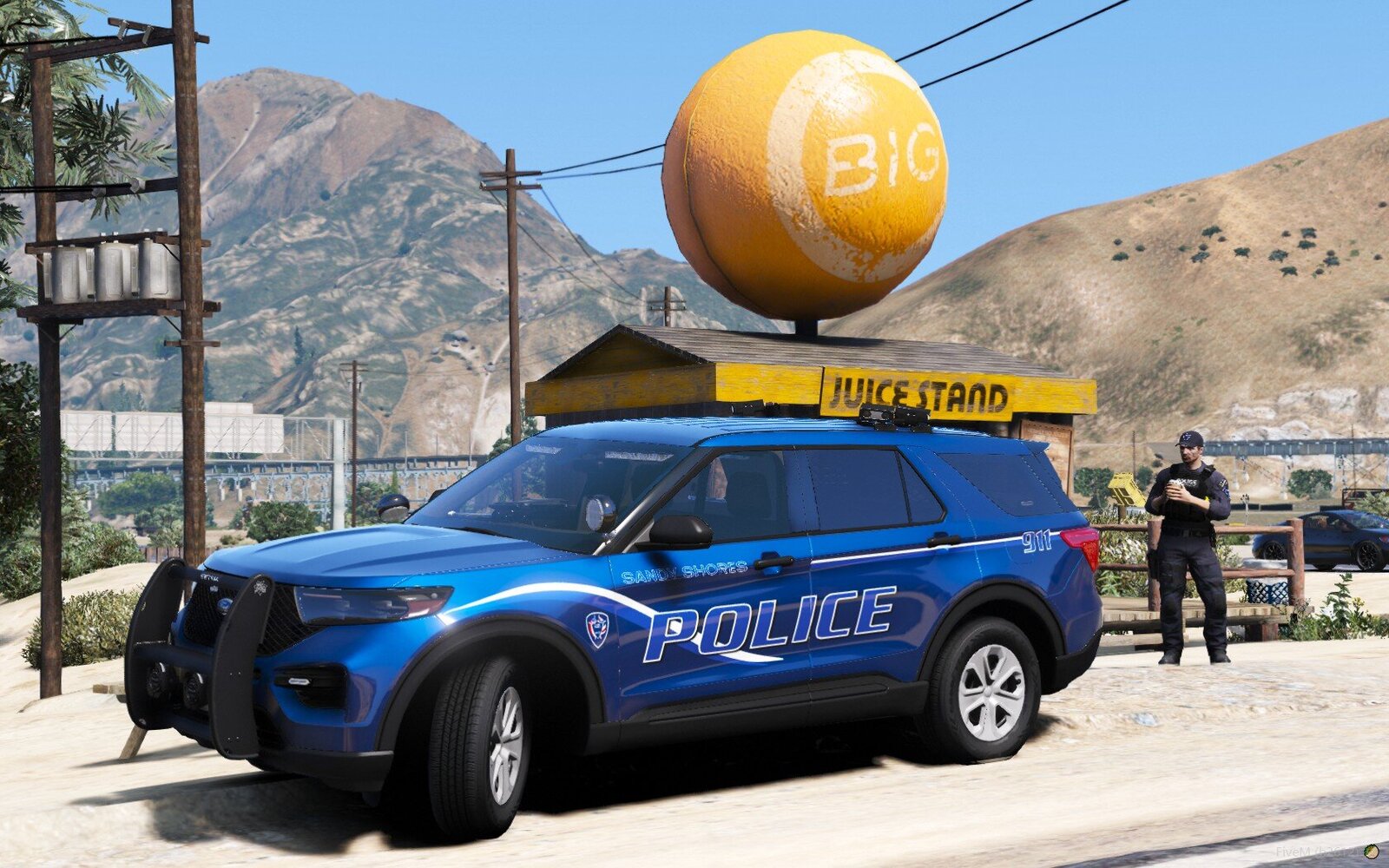 Sandy Shores PD Back out on Patrol GTA V Galleries