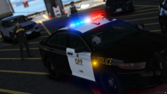 Ontario Provincial Police Ford Taurus