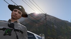 Just out here enjoying the view