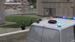 Intervention of the Polish Police