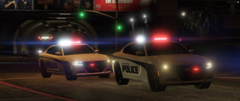 LSPD Car 211 and Car 285 responding