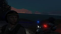 Just another beautiful day in the city of Paleto.